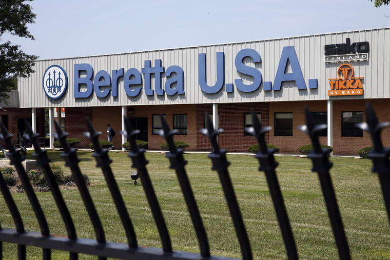 ASSOCIATED PRESS / 2014
                                The Beretta U.S.A. facility in Accokeek, Maryland. The Mexican government sued U.S. gun manufacturers and distributors, including some of the biggest names in guns like Beretta U.S.A. Corp, on Aug. 4, in U.S. federal court in Boston, arguing that their commercial practices have unleashed tremendous bloodshed in Mexico.