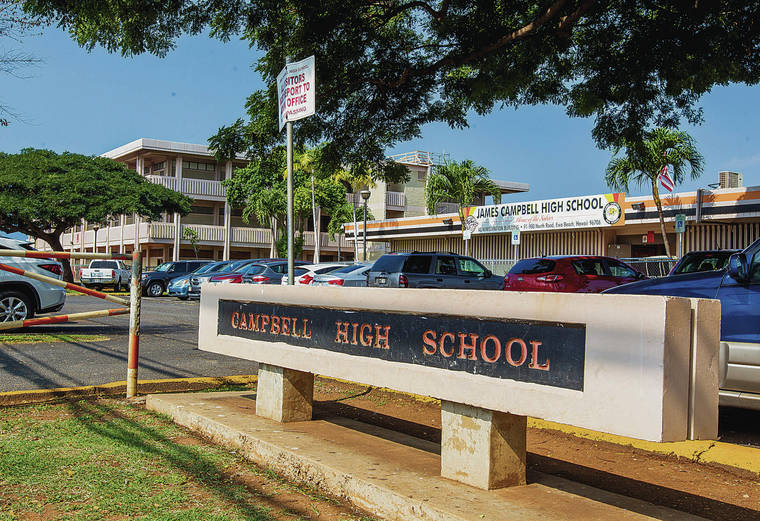 STAR-ADVERTISER / 2017
                                Campbell High School in Ewa Beach has the state’s largest enrollment and has the most coronavirus cases with 52. “As cases increase in the broader community, we are seeing a similar increase in cases in our schools,” said interim schools Superintendent Keith Hayashi