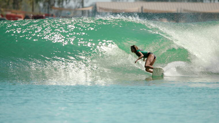 COURTESY PHOTO
                                In the women’s contest, Kauai’s Brianna Cope got to the finals.