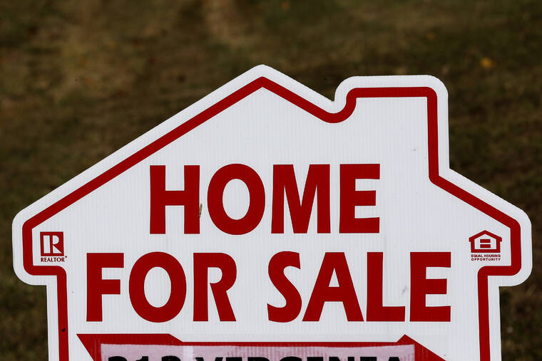 ASSOCIATED PRESS
                                A home for sale sign, seen in October 2019, in Orange County near Hillsborough, N.C. Zillow Group Inc. shares plunged today as investors digested the news that the company was pulling the plug on its tech-powered home-flipping operation.