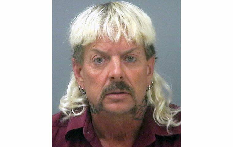 SANTA ROSA COUNTY JAIL VIA ASSOCIATED PRESS
                                Joseph Maldonado-Passage, also known as Joe Exotic. The man known as the “Tiger King” who gained fame in a Netflix documentary following his conviction for trying to hire someone to kill an animal rights activist says he has an “aggressive cancer.”