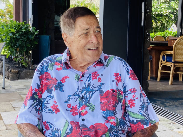 COURTESY DENBY FAWCETT
                                Jones was a familiar face to many in Hawaii as a KGMB news anchor and NBC News foreign correspondent.