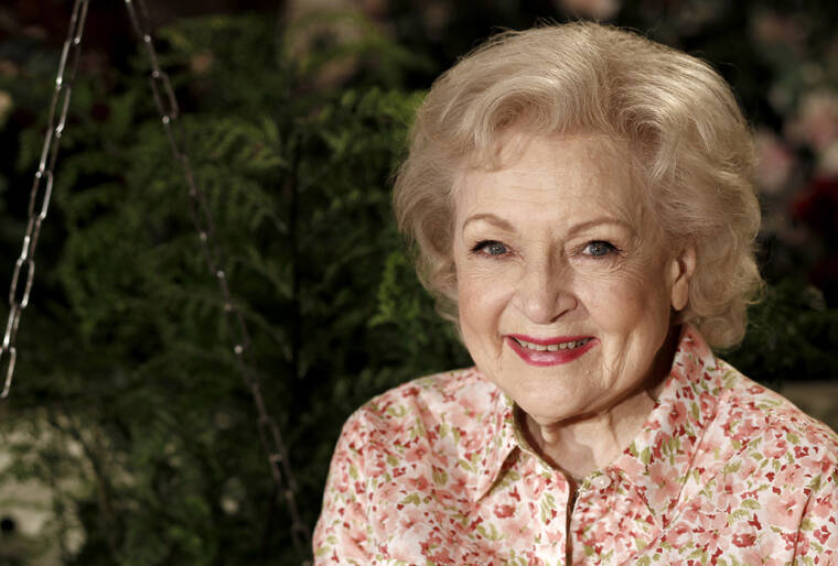 ASSOCIATED PRESS / JUNE 9, 2010
                                Actress Betty White had died at age 99.