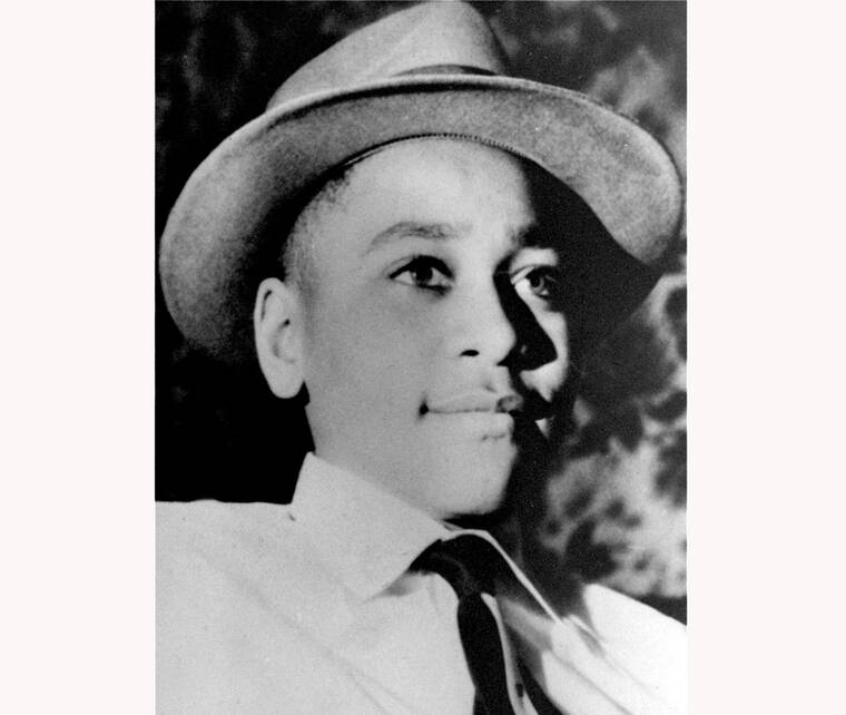 ASSOCIATED PRESS
                                This undated photo shows Emmett Louis Till, a 14-year-old black Chicago boy, who was kidnapped, tortured and murdered in 1955 after he allegedly whistled at a white woman in Mississippi. The U.S. Justice Department told relatives of Emmett Till today that it is ending its investigation into the 1955 lynching of the Black teenager from Chicago who was abducted, tortured and killed after witnesses said he whistled at a white woman in Mississippi.