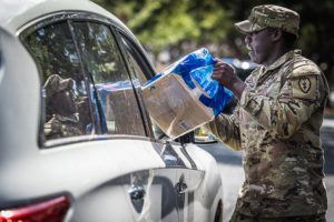 U.S. ARMY
                                Soldiers with 25th Infantry Division, distributed water on December 2, 2021 at Aliamanu Military Reservation, Hawaii.