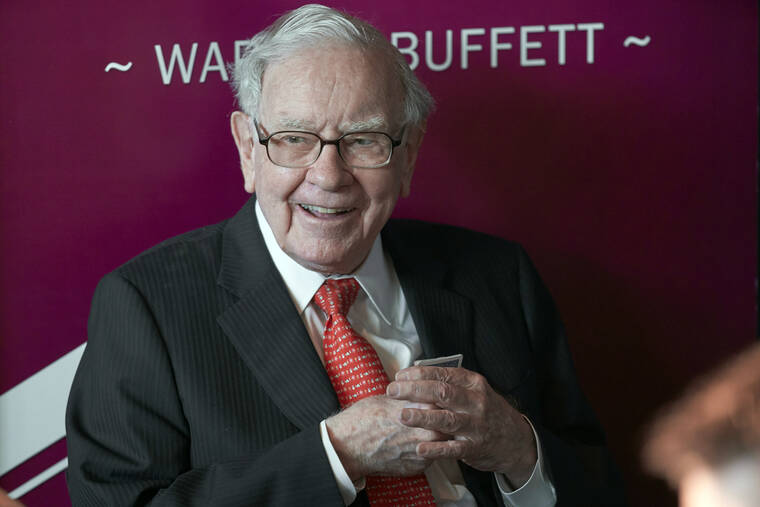 ASSOCIATED PRESS / 2019
                                Warren Buffett, Chairman and CEO of Berkshire Hathaway, smiles as he plays bridge following the annual Berkshire Hathaway shareholders meeting in Omaha, Neb. U.S. Sen. Bernie Sanders wants Buffett to intervene in a contract dispute involving one of Berkshire’s subsidiaries and several hundred striking workers, but Buffett is refusing to get involved because of the hands-off way he manages Berkshire’s companies.