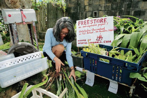 Free Stores offer local gardeners an outlet for extra clippings, seeds and even books