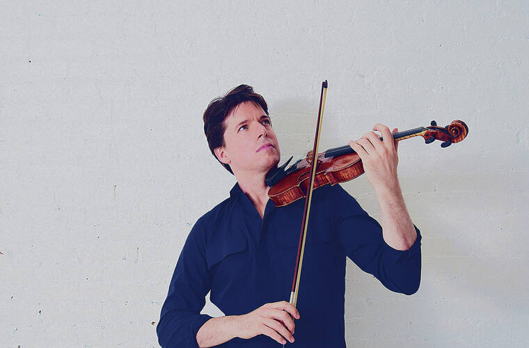 COURTESY SHERVIN LAINEZ
                                Joshua Bell was scheduled to open the symphony season in the fall of 2020, but like everyone, his plans came to a screeching halt that spring.