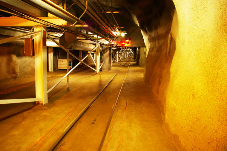 COURTESY U.S. NAVY / DEC. 11, 2014
                                This 2014 Navy photo shows a tunnel within the Red Hill Bulk Fuel Storage Facility.