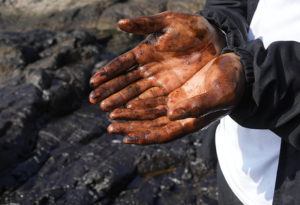 Waves from volcanic eruption causes oil spill in Peru