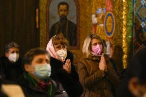 Ukrainians abroad pray for peace