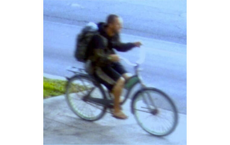 COURTESY CRIMESTOPPERS HONOLULU CrimeStoppers and the Honolulu Police Department are asking for the public to help identify a man wanted for first-degree assault.