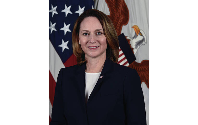 COURTESY U.S. ARMY
                                Deputy Secretary of Defense Dr. Kathleen Hicks.