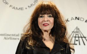 ASSOCIATED PRESS / 2020
                                FILE - Ronnie Spector appears in the press room after performing at the Rock and Roll Hall of Fame induction ceremony in New York. Spector, the cat-eyed, bee-hived rock ‘n’ roll siren who sang such 1960s hits as “Be My Baby,” “Baby I Love You” and “Walking in the Rain” as the leader of the girl group the Ronettes, has died. She was 78.