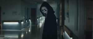 ASSOCIATED PRESS
                                This image released by Paramount Pictures shows Ghostface in a scene from “Scream.”
