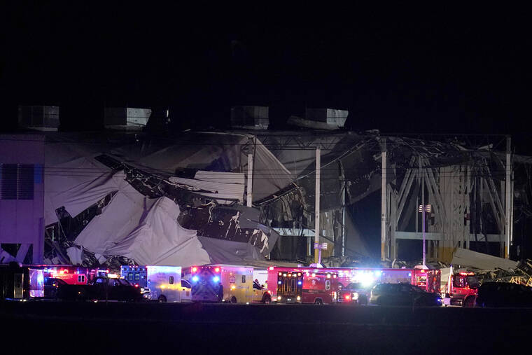 Tornado victim’s family sues Amazon over warehouse collapse