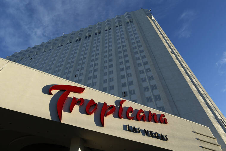 ASSOCIATED PRESS / 2015
                                The Tropicana Las Vegas could be demolished or renovated after Bally’s Corp., buys the nearly 1,500-room resort.