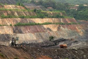 ASSOCIATED PRESS / 2005
                                A view of the company Bogoso Gold Limited, open cast gold mine near the town of Prestea, Ghana.
