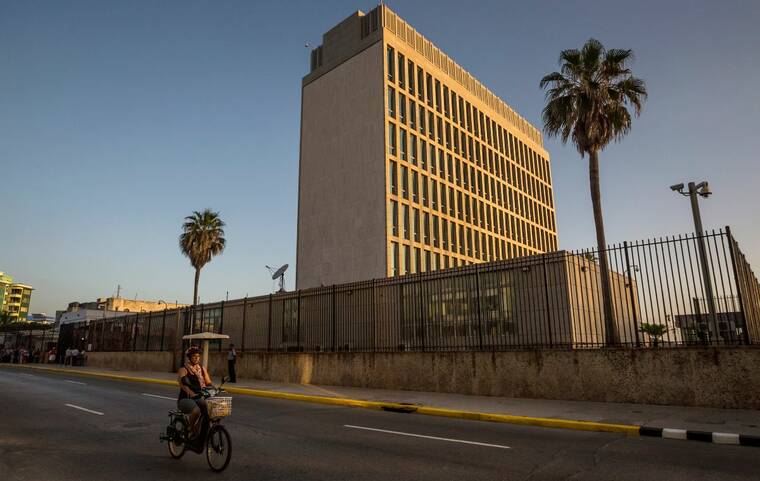 MERIDITH KOHUT/THE NEW YORK TIMES
                                The U.S. Embassy in Havana, Cuba, seen in July 2015. The CIA has found that most cases of the mysterious ailments known as Havana syndrome are unlikely to have been caused by Russia or another foreign adversary, agency officials said, a conclusion that angered victims.
