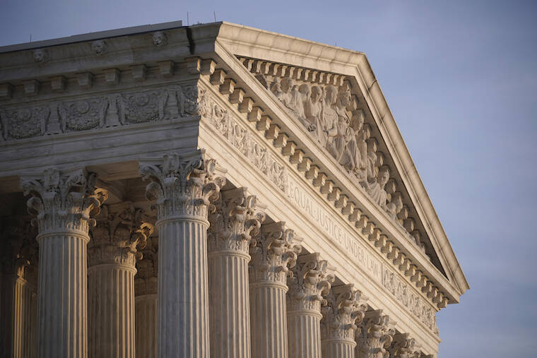 ASSOCIATED PRESS / 2020
                                The Supreme Court is seen in Washington.