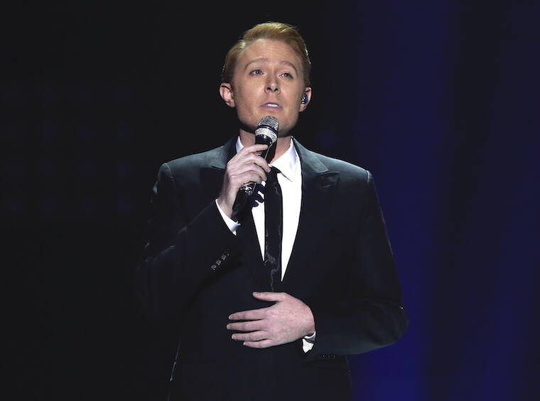 MATT SAYLES/INVISION/AP / 2016
                                Clay Aiken performs at the “American Idol” farewell season finale at the Dolby Theatre in Los Angeles.