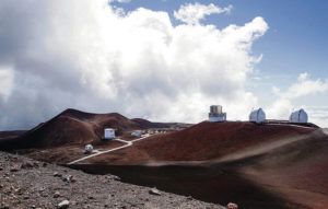CINDY ELLEN RUSSELL / 2019
                                The Mauna Kea Master Plan allows for a maximum of nine observatories atop the Mauna Kea summit on the Big Island. There are currently 13 telescopes, with four to be decommissioned, and if the TMT is built, a fifth would be taken out of operation.