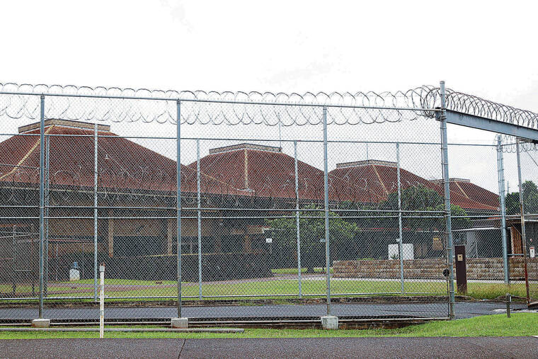 JAMM AQUINO / MARCH 25
                                At the Oahu Community Correctional Center in Kalihi, there have been 408 positive COVID-19 cases since the start of the omicron surge.