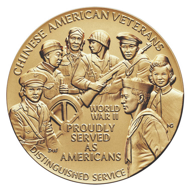 COURTESY MAJ. GEN. ROBERT LEE                                 The Chinese American World War II Veteran Congressional Gold Medal Act was signed into law at the end of 2018, but the COVID-19 pandemic forced postponement of the regional presentation ceremonies.