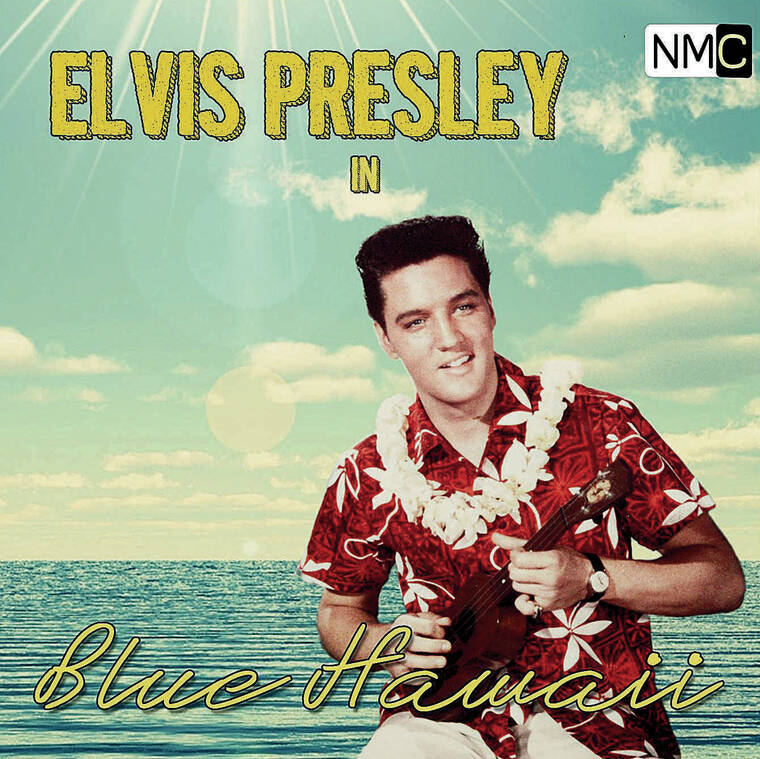 COURTESY RCA VICTOR / 1961
                                Joseph Coconate met Elvis Presley at the filming of “Blue Hawaii” on Kauai in 1961.