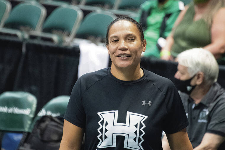 STAR-ADVERTISER STAFF
                                <strong>“Talia is a proven leader who represents the type of person and student-athletes we want to add to the Rainbow Wahine culture.” </strong>
                                <strong>Robyn Ah Mow </strong>
                                <em>UH coach, on Talia Edmonds</em>