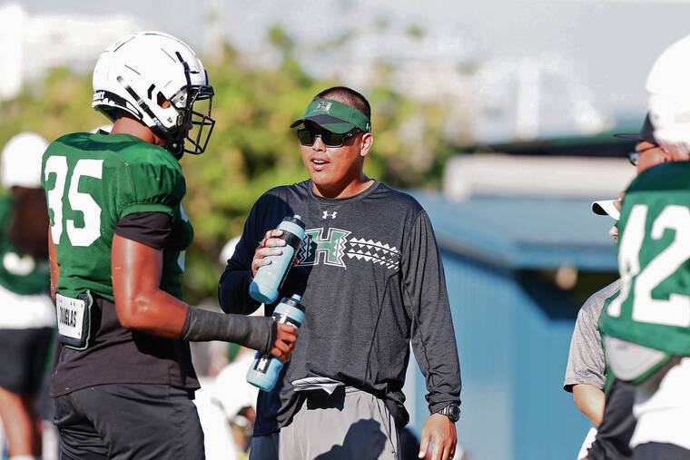 Abraham Elimimian and Jacob Yoro expected to be retained as University of Hawaii football assistants