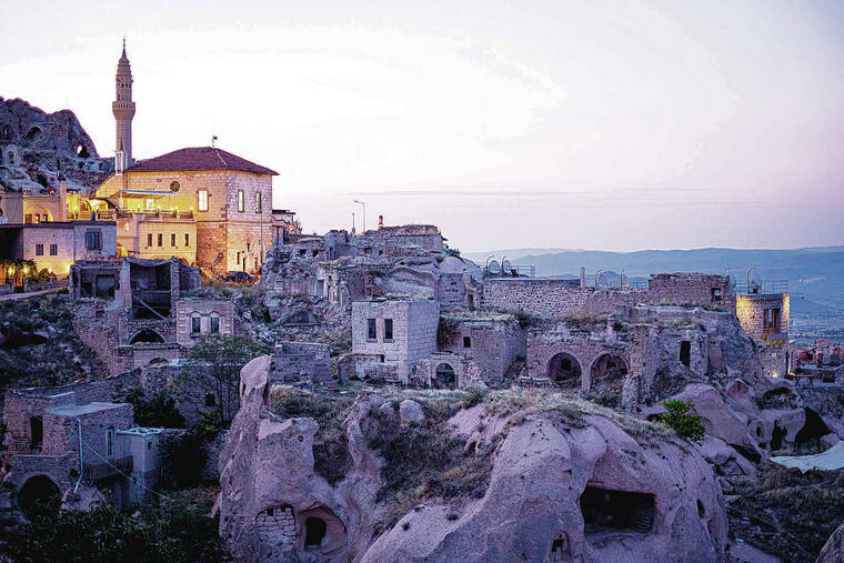 TRIBUNE NEWS SERVICE
                                Beneath Cappadocia are 36 underground cities dating to 3000 B.C.