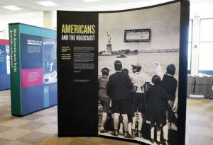UNIVERSITY OF HAWAII AT WEST OAHU
                                “Americans and the Holocaust,” a traveling exhibit from the U.S. Holocaust Memorial Museum, is open through March 9 at the James & Abigail Campbell Library at the University of Hawaii at West Oahu.