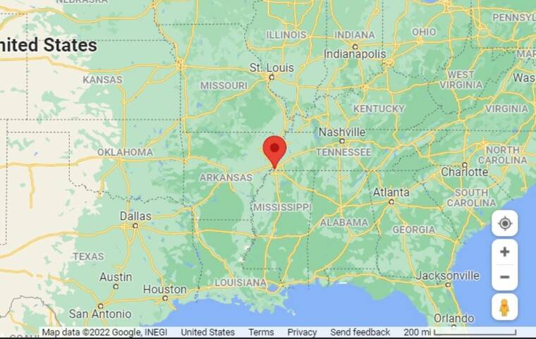 GOOGLE MAPS Memphis, Tennessee