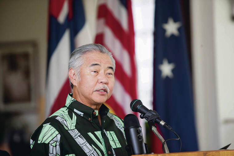 CINDY ELLEN RUSSELL / JULY 2                                 Only 26% of poll participants have a favorable opinion of Gov. David Ige.