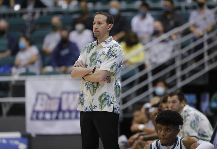 Jamm Aquino / 2021
                                Hawaii head coach Eran Ganot said UC Irvine “out-gritted us” and “out-toughed us” in Saturday’s 25-point blowout loss to the Anteaters in Irvine, Calif.