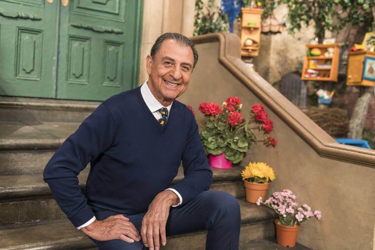 SESAME WORKSHOP / AP
                                Emilio Delgado poses for a picture at Kaufman Astoria Studios while filming the 50th season of “Sesame Street,” in October 2018.