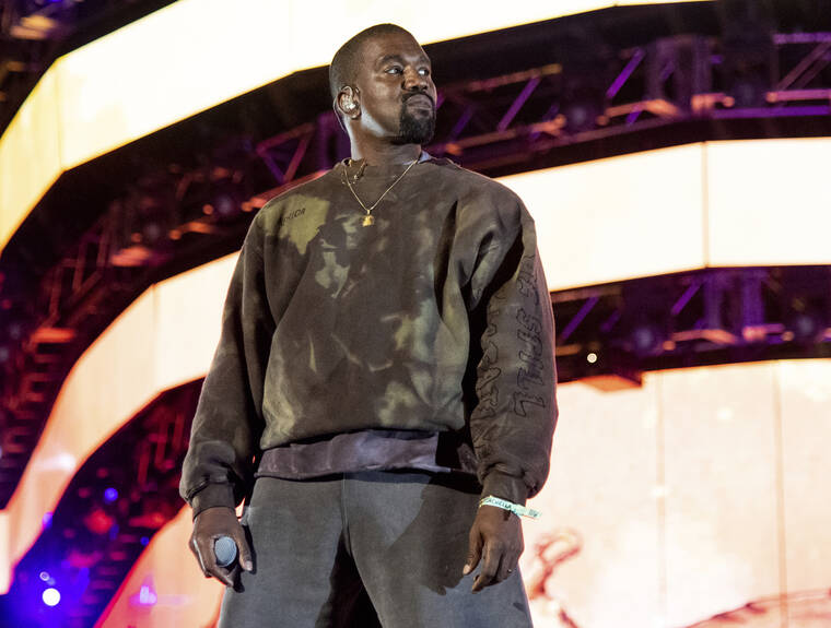 AMY HARRIS/INVISION/ASSOCIATED PRESS
                                Kanye West performed at the Coachella Music & Arts Festival, in April 2019, in Indio, Calif. Ye, who changed his name from Kanye West last year, will not be performing at the Grammys this year.