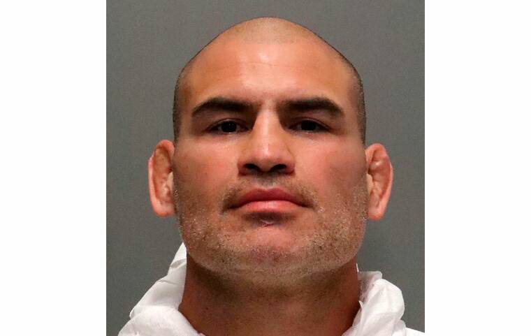 SAN JOSE POLICE DEPARTMENT VIA ASSOCIATED PRESS
                                Former UFC heavyweight champion Cain Velasquez. Police say Velasquez was arrested on suspicion of attempted murder after a shooting that injured a man in Northern California.