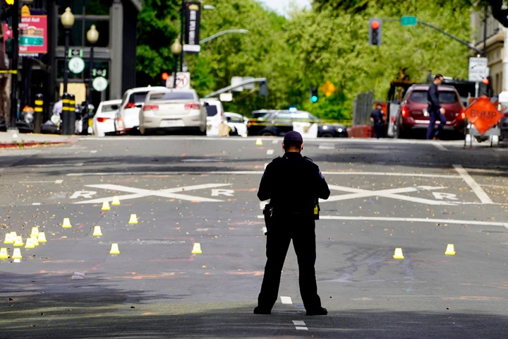 6 killed in Sacramento entertainment district, California authorities say