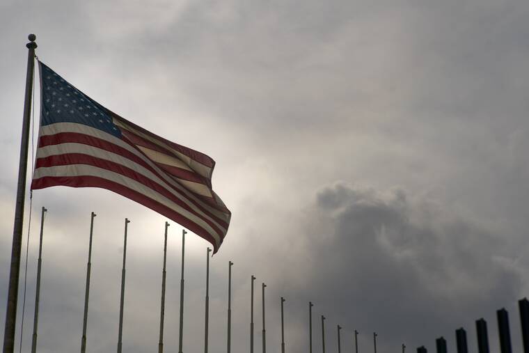 ASSOCIATED PRESS / 2019
                                U.S. flag flies at the U.S. embassy in Havana, Cuba, days after the U.S. State Department announced it was eliminating a five-year tourist visa for Cubans.