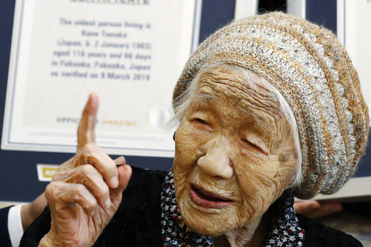 Brilliant of pastel World's oldest person, Kane Tanaka, dies at 119 | Honolulu Star-Advertiser