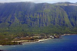STAR-ADVERTISER FILE
                                An aerial view of Kalaupapa National Historic Park in 2008.