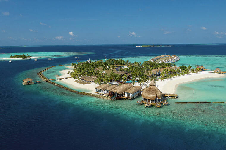 COURTESY OUTRIGGER HOSPITALITY GROUP
                                Outrigger Hospitality Group recently acquired an 81-room luxury beach resort renamed the Outrigger Maldives Maafushivaru Resort.