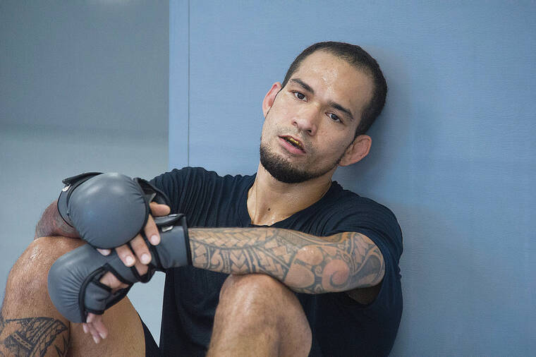 CRAIG T. KOJIMA / CKOJIMA@STARADVERTISER.COM / 2018
                                Yancy Medeiros has been one of Hawaii’s top fighters for years but has never fought at Blaisdell Arena.