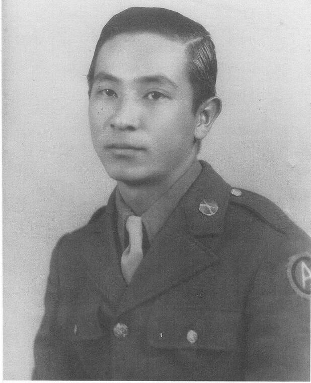 COURTESY NIMORI FAMILY
                                Hideo Nimori served in the 442nd Regimental Combat Team’s Service Company.