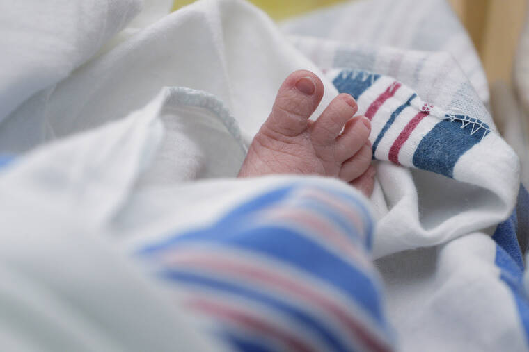ASSOCIATED PRESS / 2020
                                The toes of a baby are seen at DHR Health in McAllen, Texas.