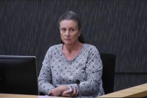 AAP IMAGE / AP / 2019
                                Kathleen Folbigg appears via video link during a convictions inquiry at the New South Wales Coroners Court in Sydney.