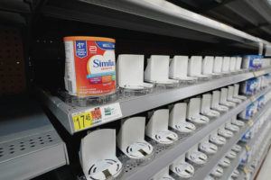 ASSOCIATED PRESS
                                Shelves typically stocked with baby formula sat mostly empty at a store in San Antonio.