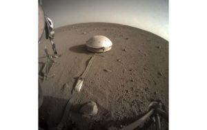 NASA / JPL-CALTECH / AP / 2020
                                The InSight lander’s dome-covered seismometer, known as SEIS, on the surface of Mars.